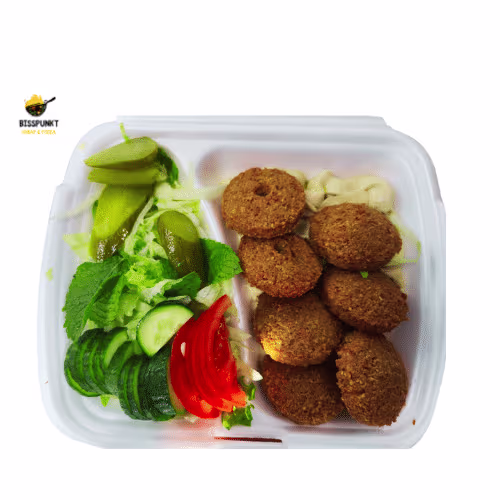 Veggie Bowl mit Falafel & Hummus