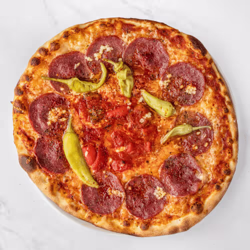Pizza Diavolo (scharf)