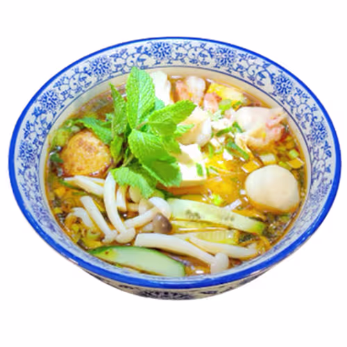 Ramen mit Meeresfrüchten (hausgemacht)