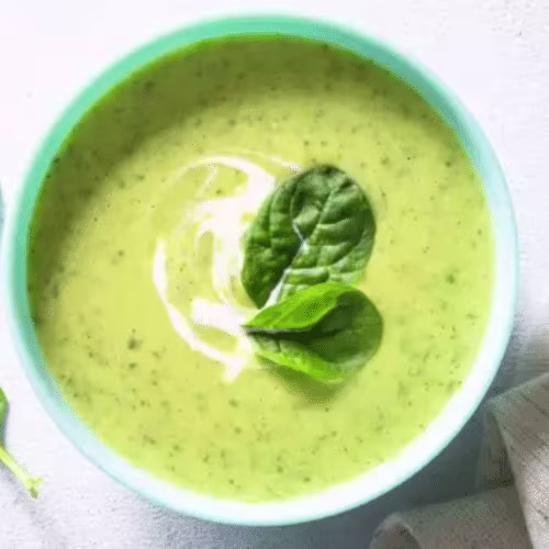 Spinat-Cremesuppe