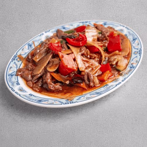 Rindfleisch nach Sichuan Art (scharf)