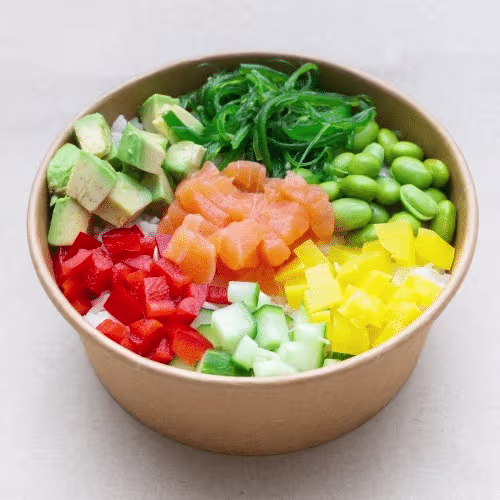 Lachs Poke Bowl