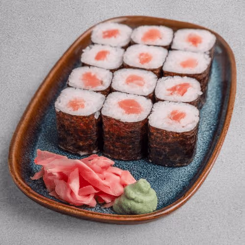 Sake Lachs Maki (18 Stück)