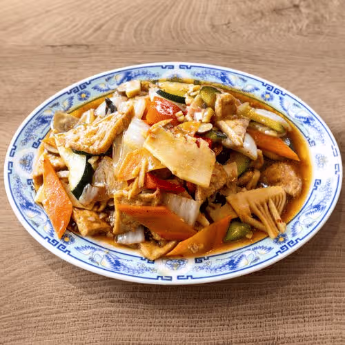 Tofu nach Sichuan Art (scharf)