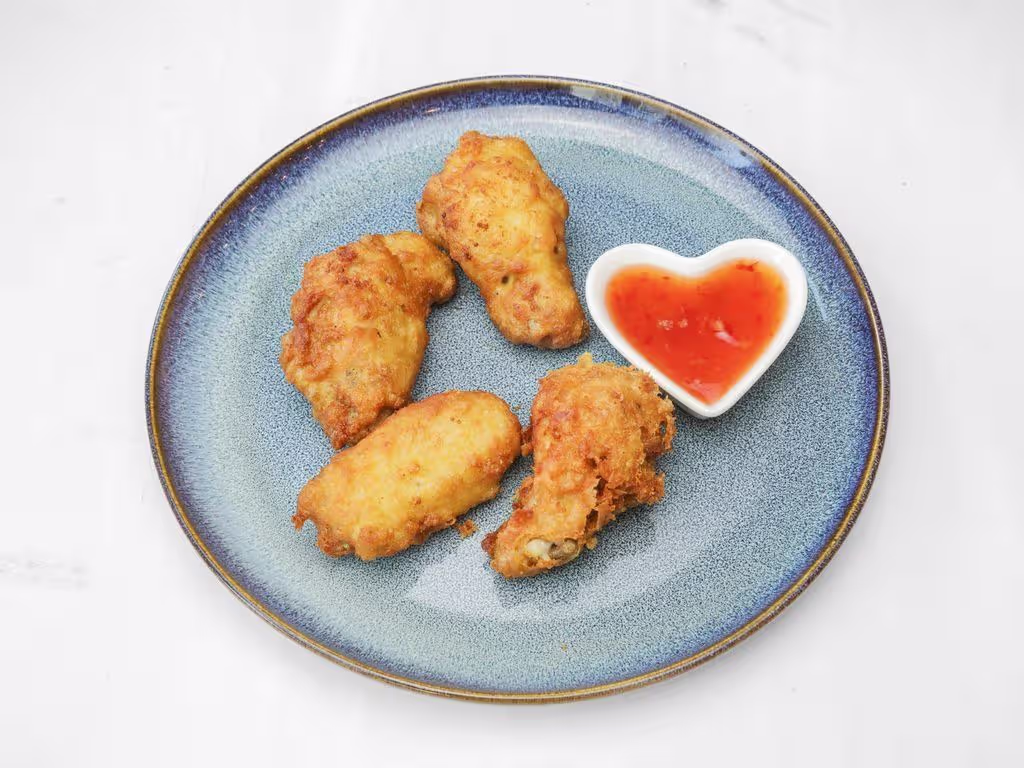 6a Chicken Wings gebacken(4 Stk)