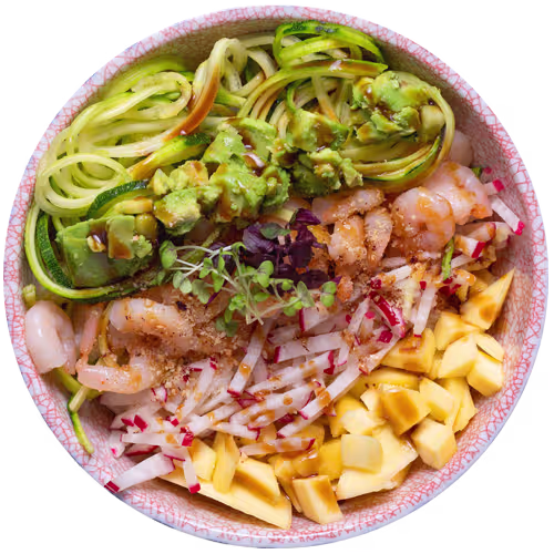 Onu Prawn Poke Bowl