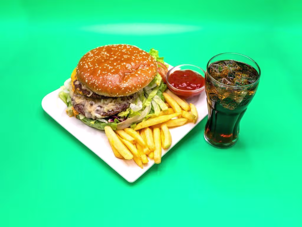 XXL Burger Menü