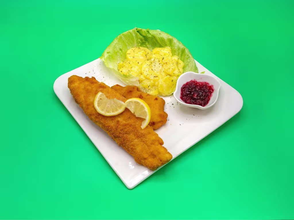 Gebackener Fisch