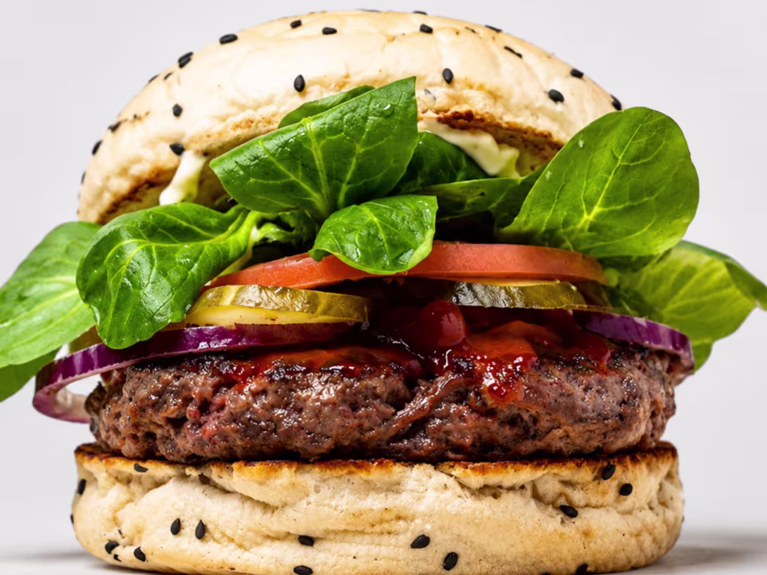Deluxe hamburger