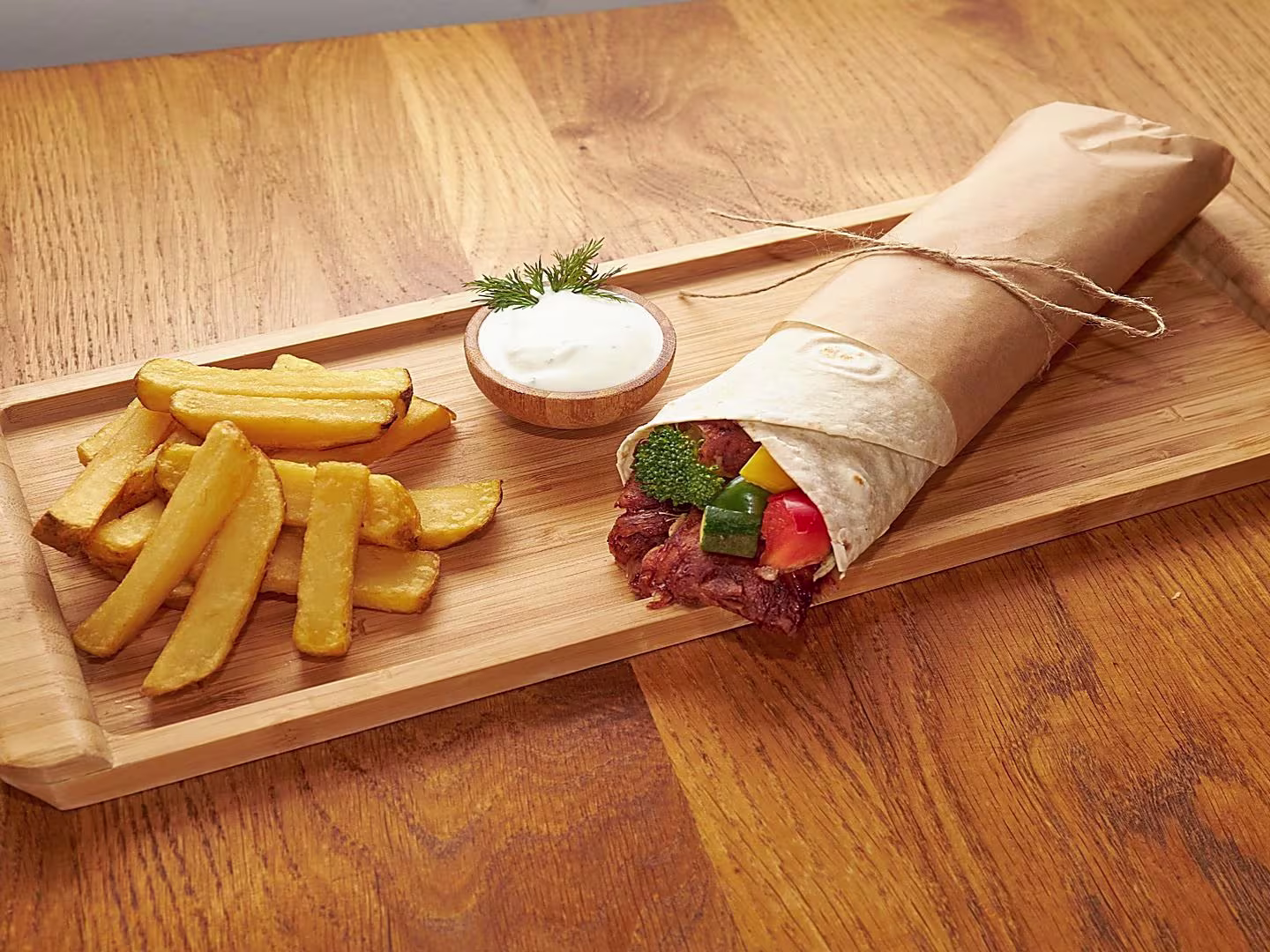 Gemüse Wrap