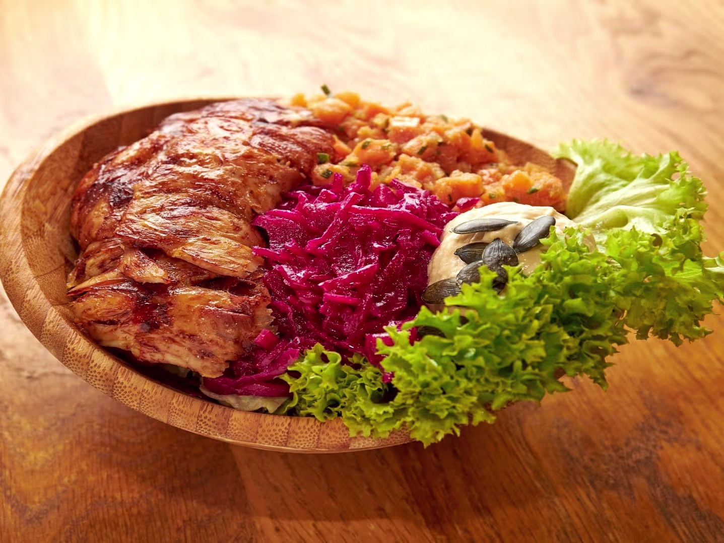 Süßkartoffel Bowl