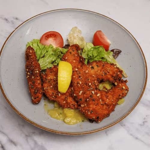 Backhendlsalat Steirischer Art