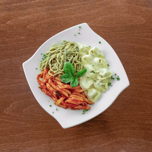 Tris di Pasta (ab 2 Personen)