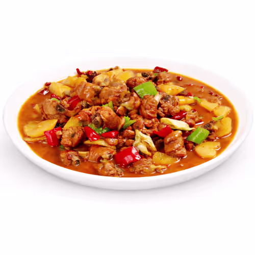 Hänchen mit Kartoffeln - Dapanji