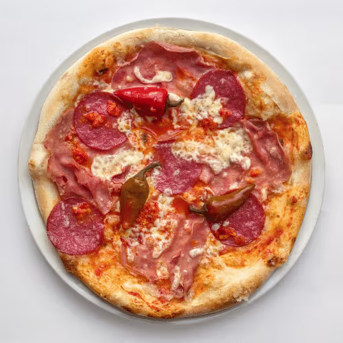 Pizza Diavolo (scharf)
