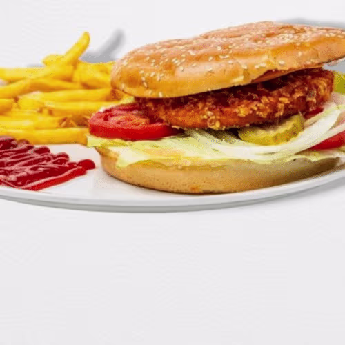 Crispy-Chickenburger