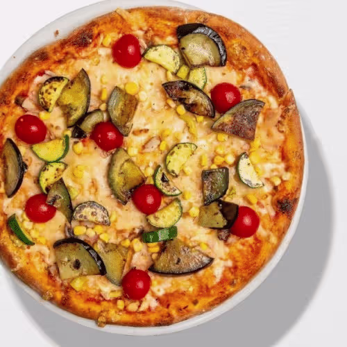Pizza Melanzani (vegan)