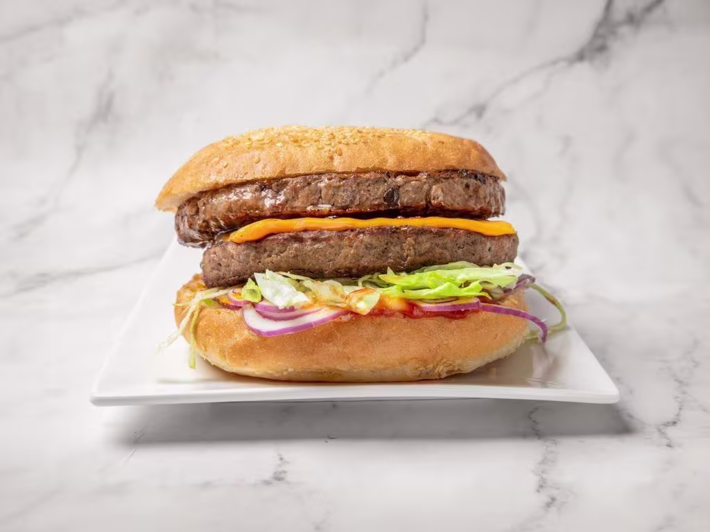 Double cheeseburger