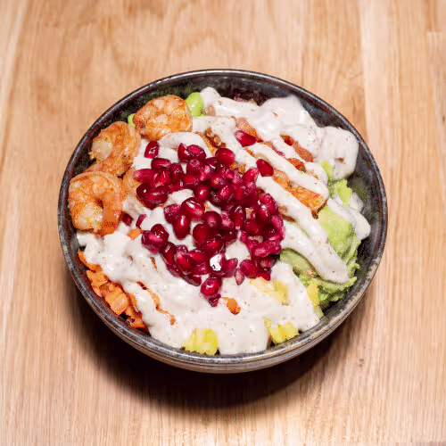 Soja Garnelen Bowl
