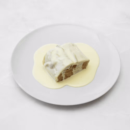 Apfelstrudel mit Vanillesauce
