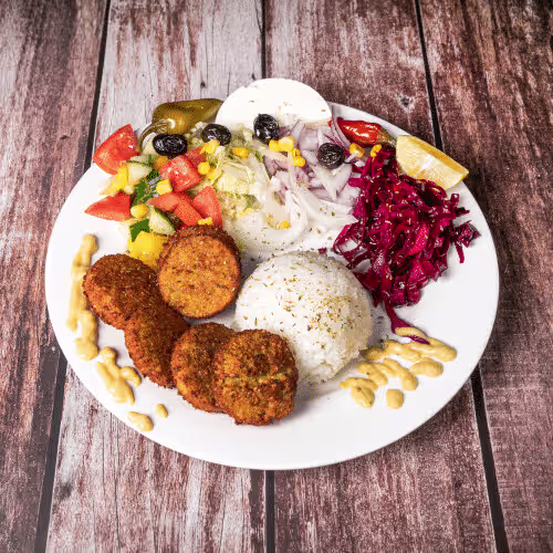 Falafel-Teller