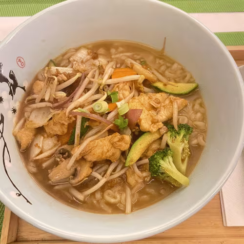 Ramen mit Hühnerfleisch