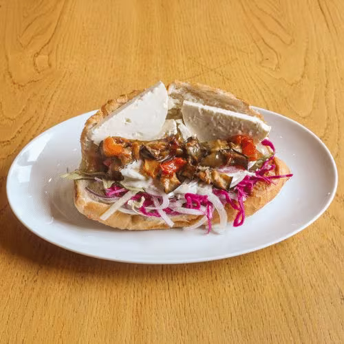 Vegetarische Sandwich