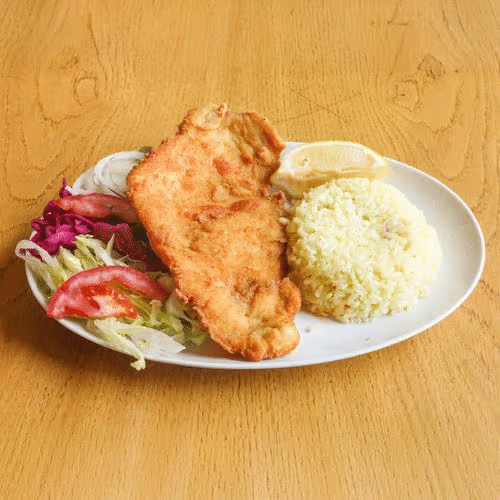 Schnitzel Teller