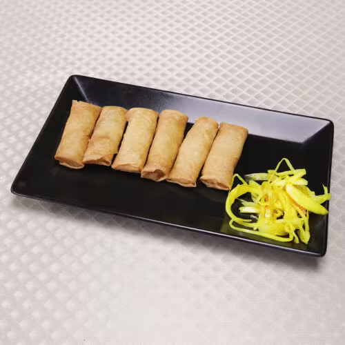 Mini Frühlingsrollen (6 Stück, vegetarisch)