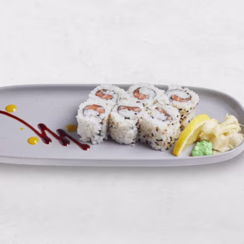 Sesam-Lachs Maki