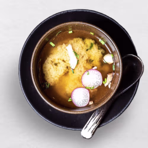 Miso Suppe - Lachs