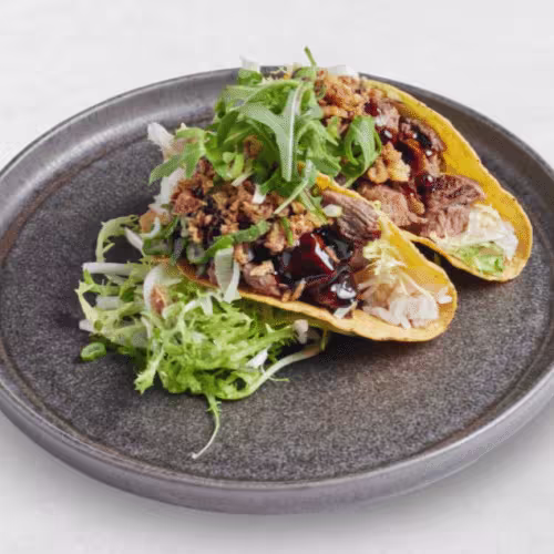 Asparagus Beef Taco