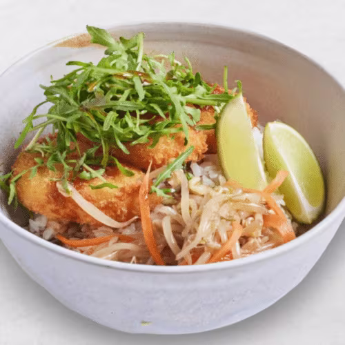 Crispy Halloumi Bowl (vegetarisch)