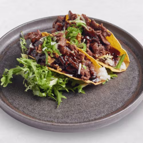 Bulgogi Kimchi Taco