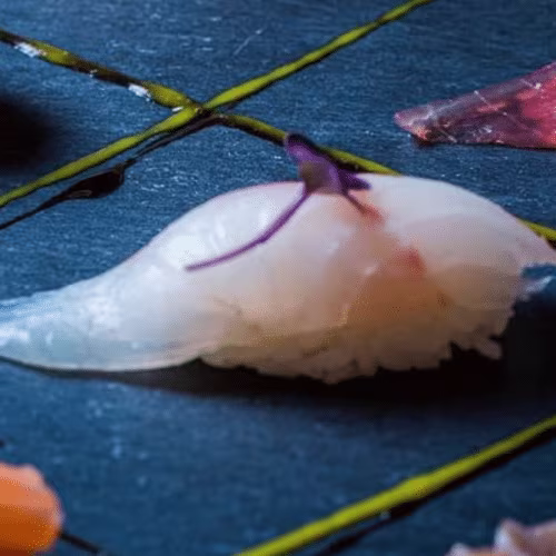 Nigiri Wolfsbarsch