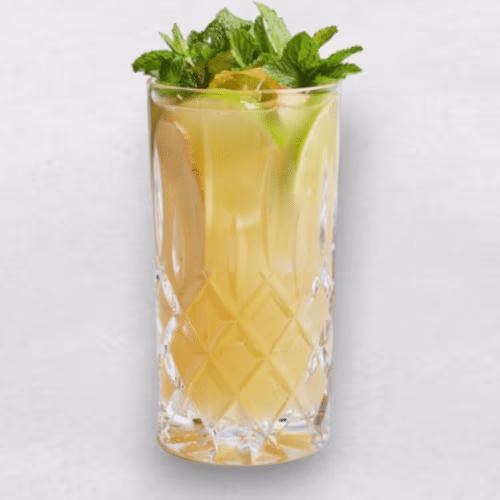Apfel-Ingwer-Limette still