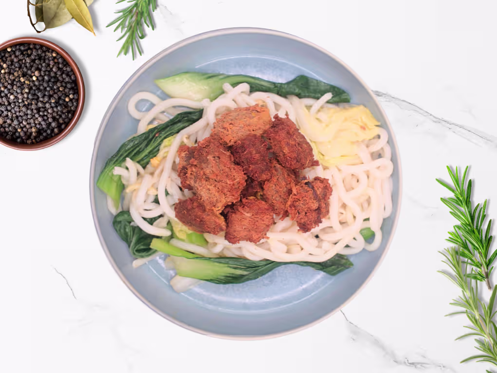 Banh Canh Bo Chay (Vegan)