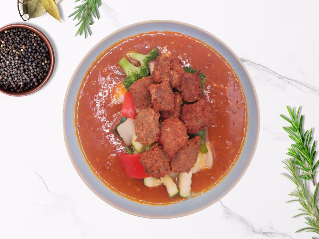 Bo Chay Sa Ot (scharf, Vegan)