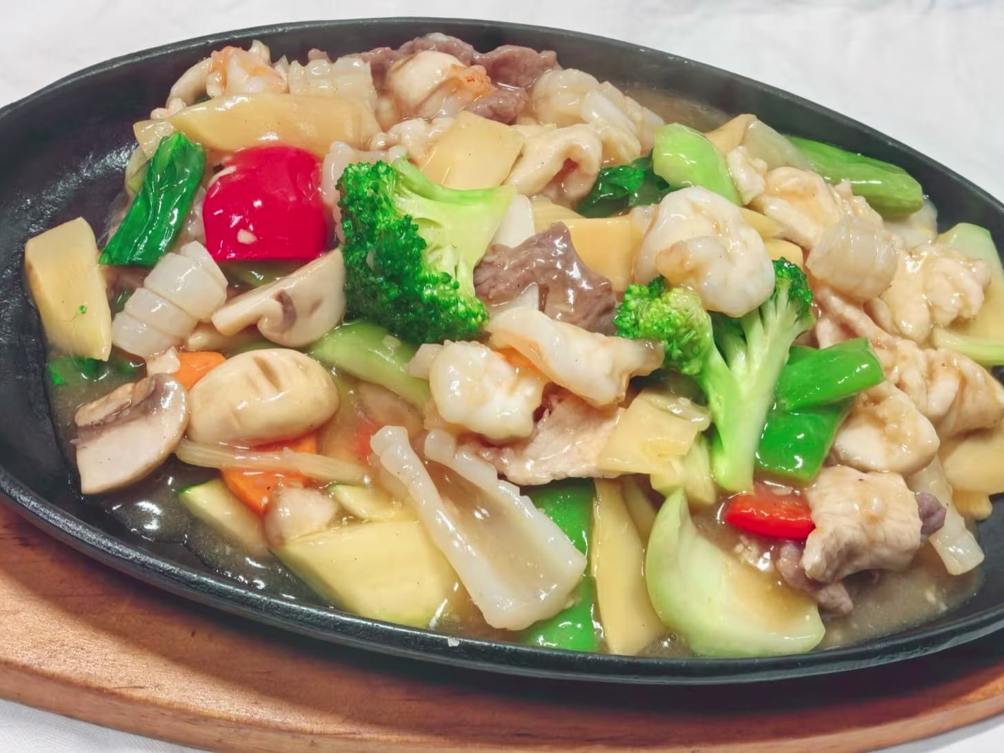 Fünf Sorten Fleisch