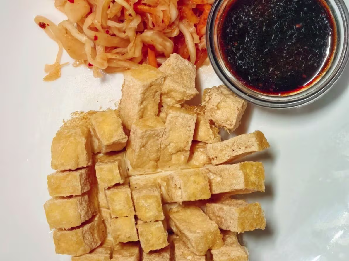 Gebackener Tofu