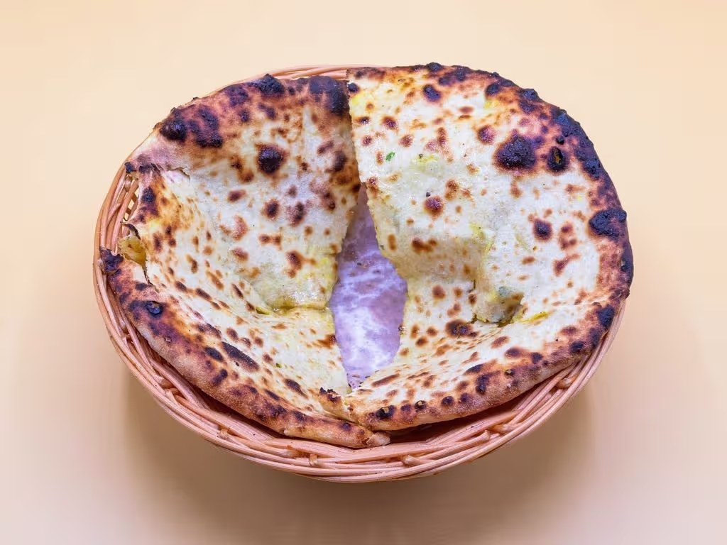 Aloo Zwiebel Kulcha