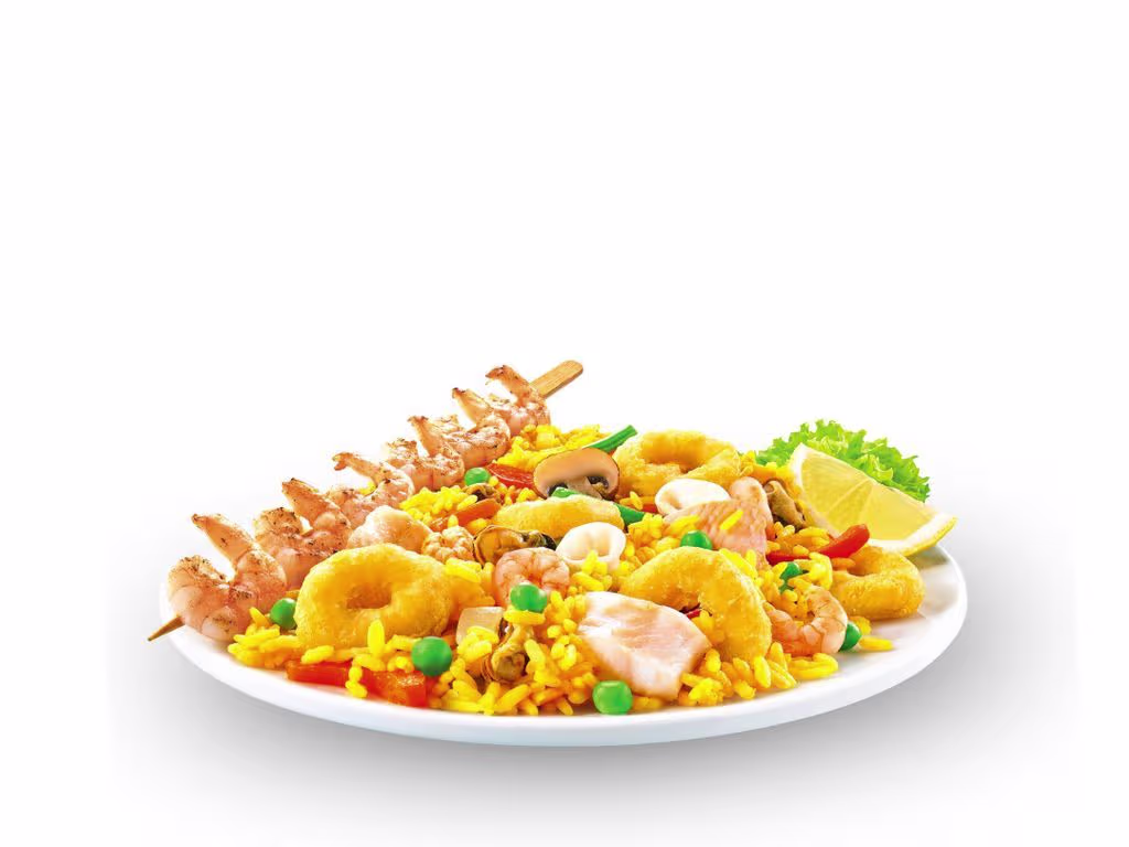 Paella mit Neptun-Ringen