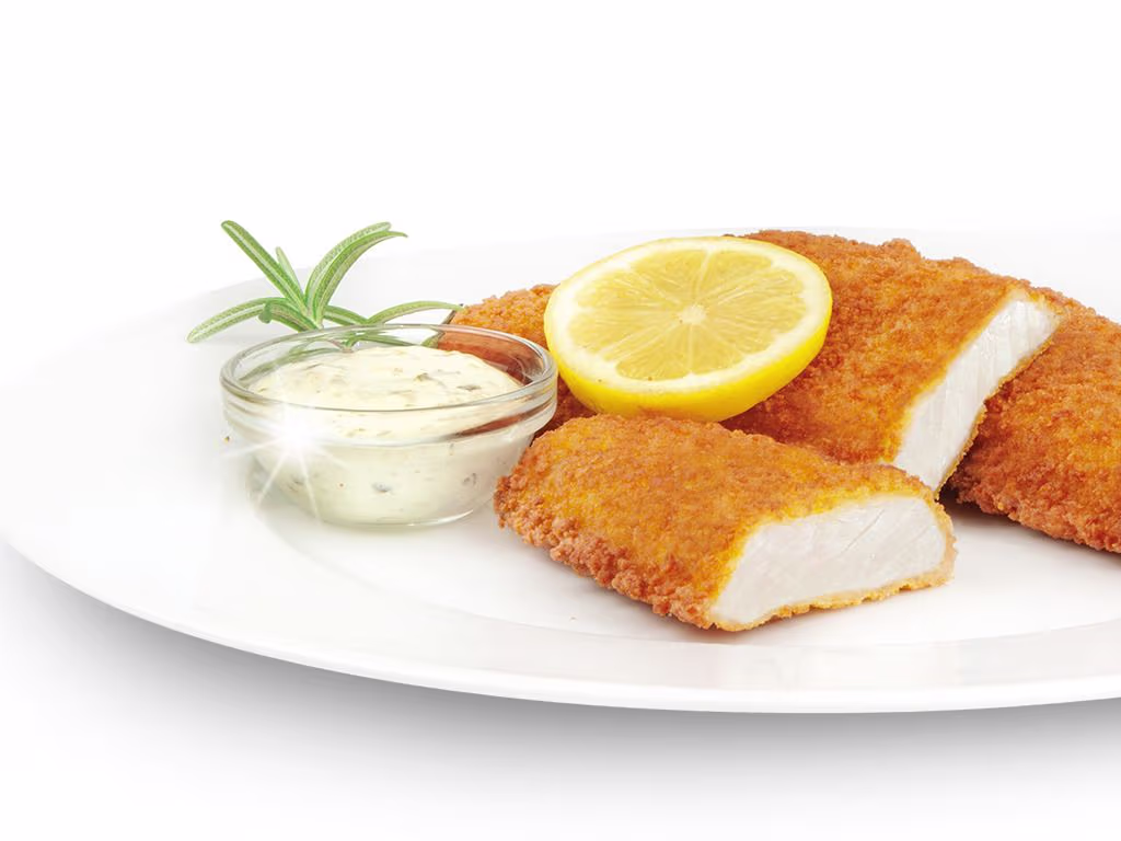Gebackene Fischfilets