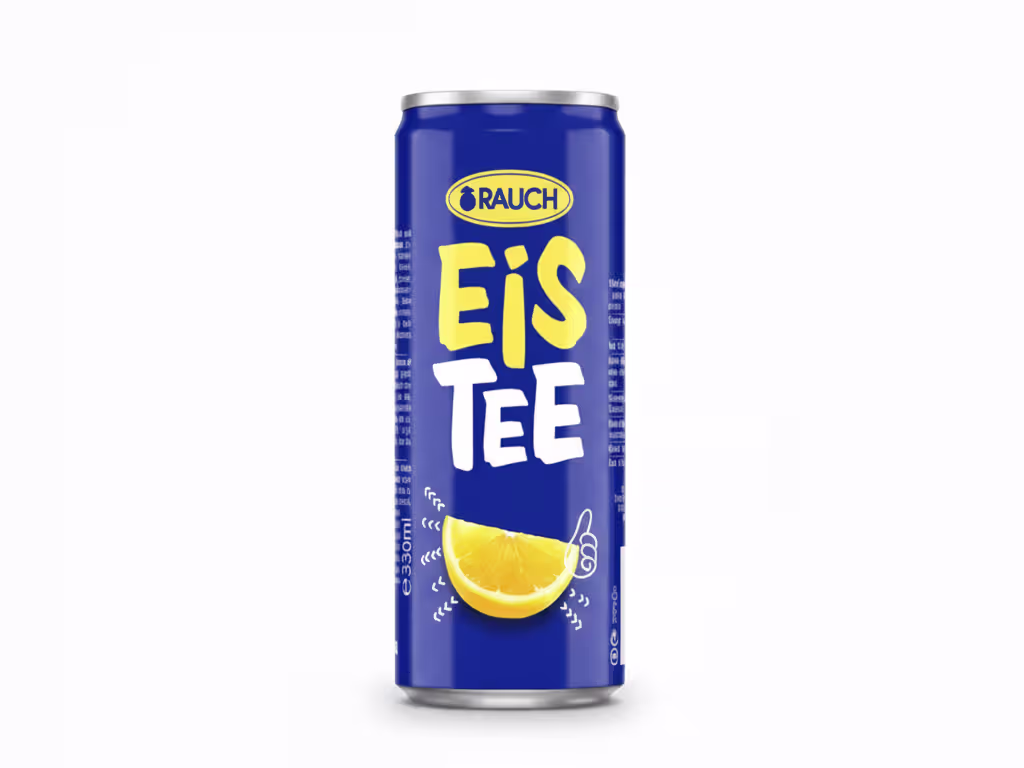 Rauch Eistee Zitrone 0.33l Dose