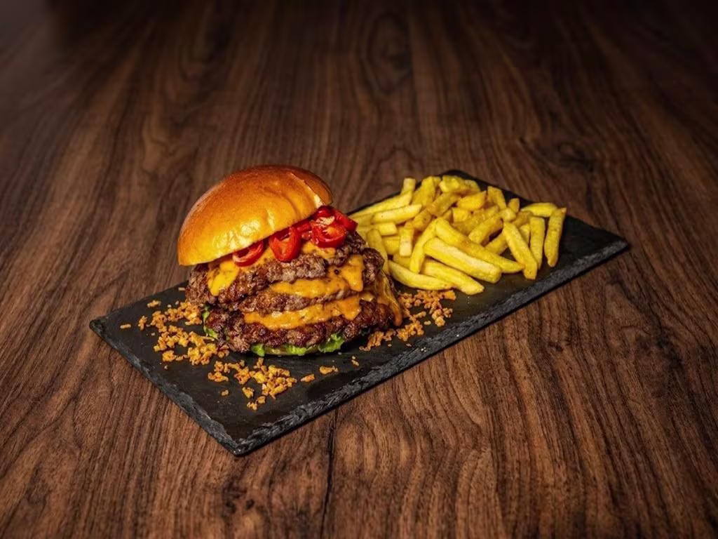 Triple Bacon Cheese