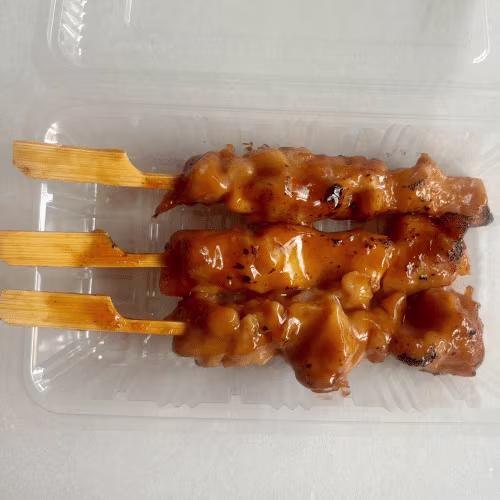 Hühnerfleisch Spieß mit Honig