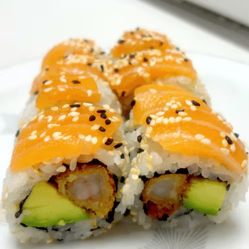 Sake Tempura Roll
