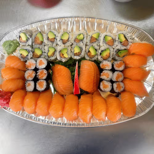 Lachs-Sashimi Maki