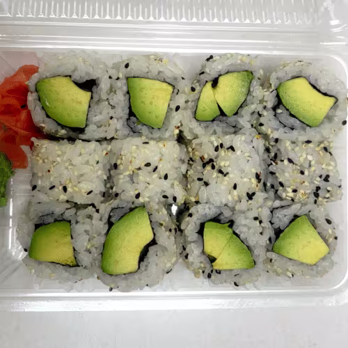 Avocado-Sesam Maki (12 Stück)