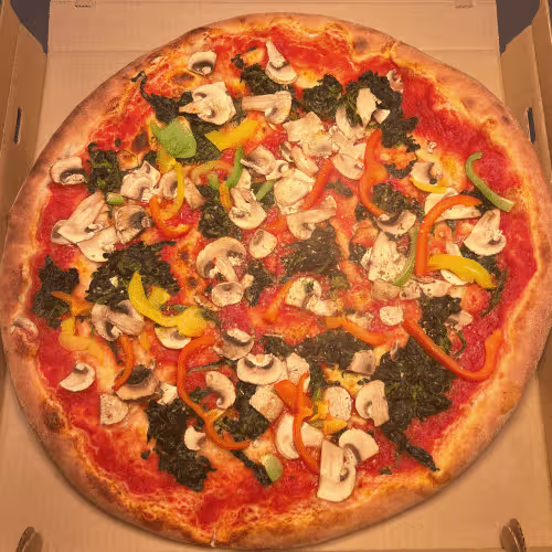 Pizza Tivoli Vegan (ohne Käse)